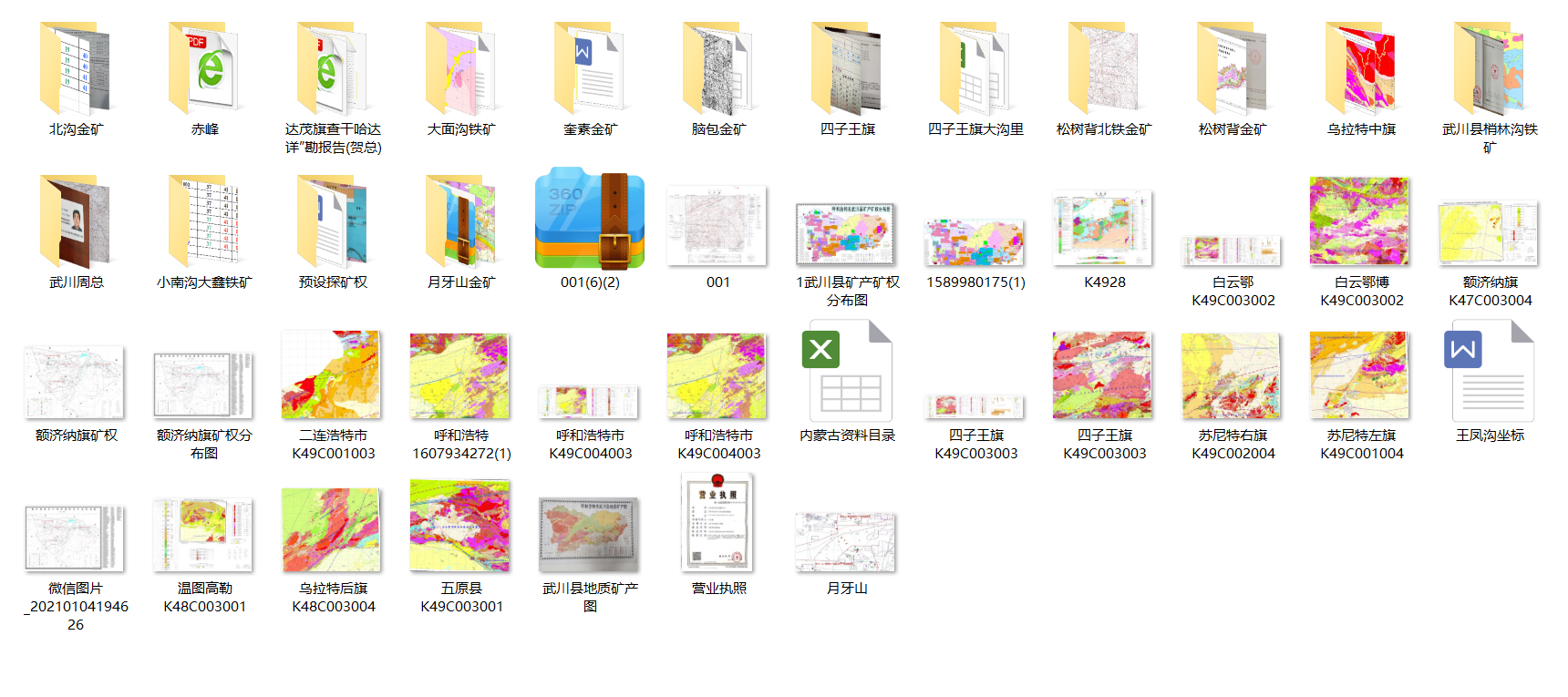 內(nèi)蒙古金礦預(yù)測(cè)
